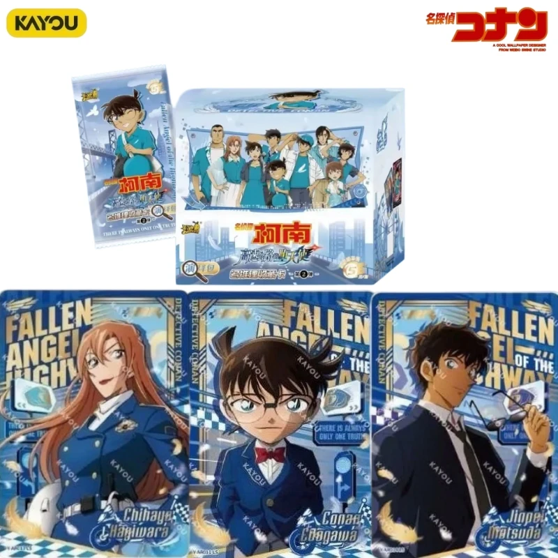 KAYOU's New Detective Conan Highway's Fallen Angel Series Cards Official Genuine Anime Collection Toy Cards Holiday Gifts