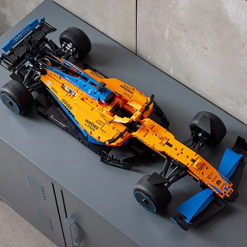 HOT Technical Mclaren Formula 1 Race Car Model Building Block City Vehicle Bricks Kids Toys For kids Birthday