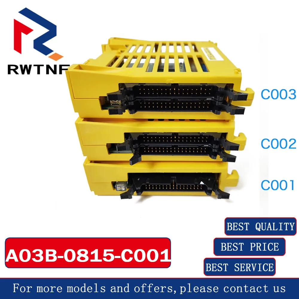 Brand New Genuine A03B-0815-C001 FANUC Module IO,100% original warehouse stock