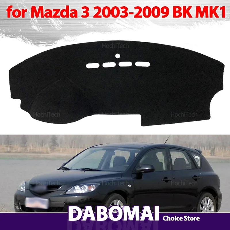 

Чехол на приборную панель, противоскользящий коврик, защитный коврик, автомобильные аксессуары, солнцезащитный коврик для Mazda 3 BK Mazda3 2003-2009 MK1