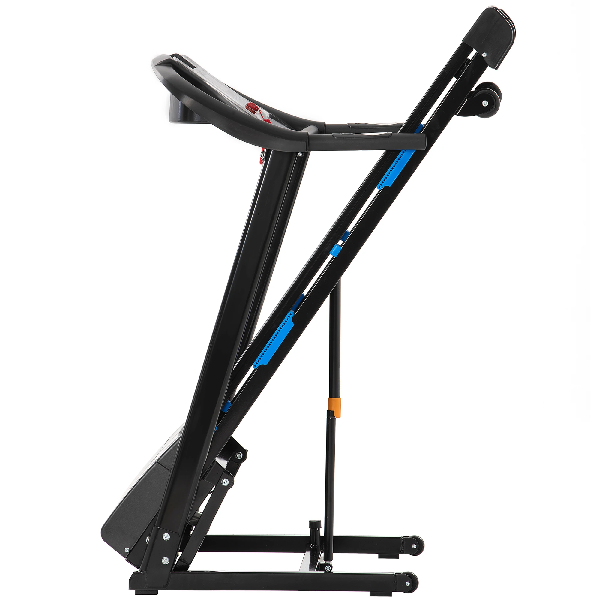 Folding Treadmill with MP3 – 3.5 HP Motor, Shock-Absorbing System, Supports 330lbs, Up to 10 MPH, Space-Saving Design