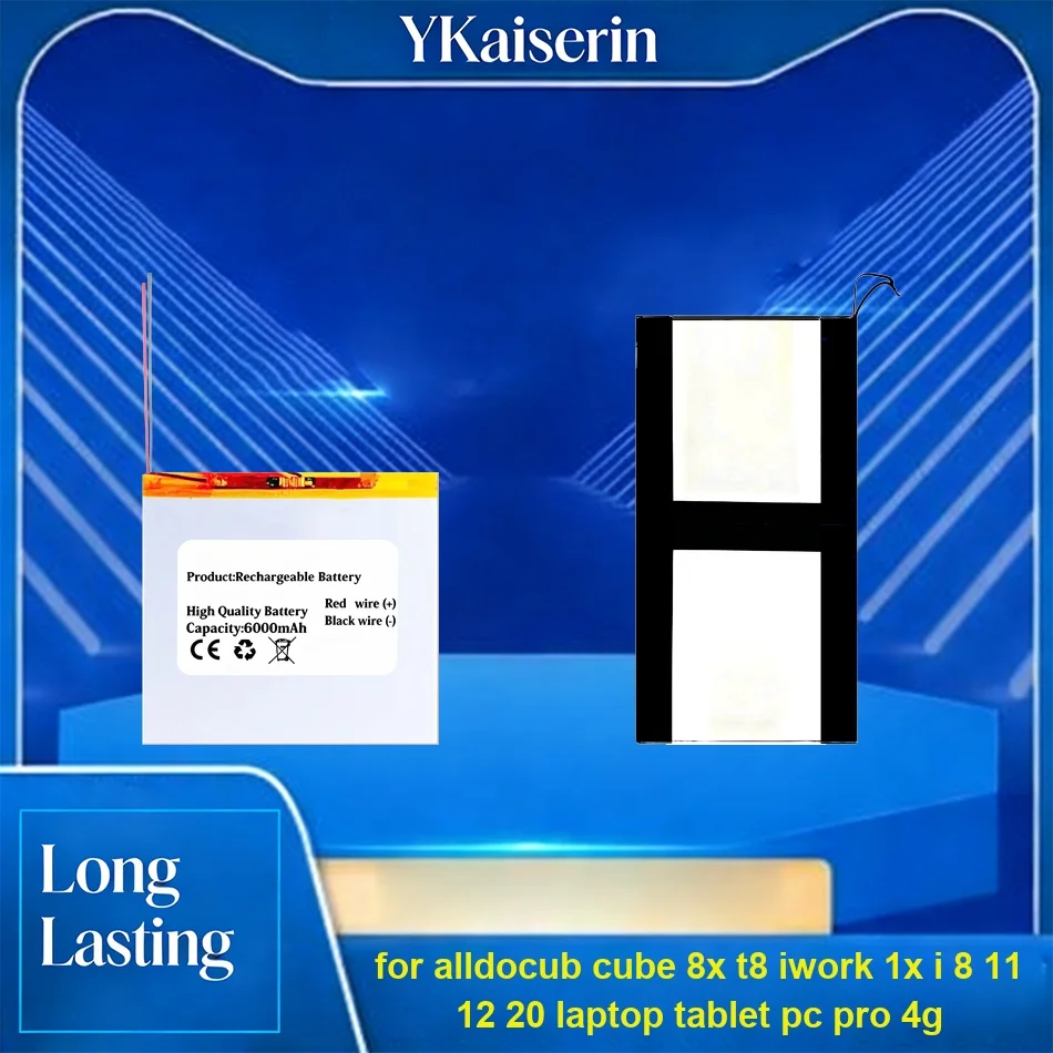 

Аккумулятор для планшета с длительным сроком службы 28198116 4500-13500 мАч для Alldocub Cube 8X T8 Iwork 1X i 8 11 12 20, ноутбуков, планшетов, ПК Pro 4G