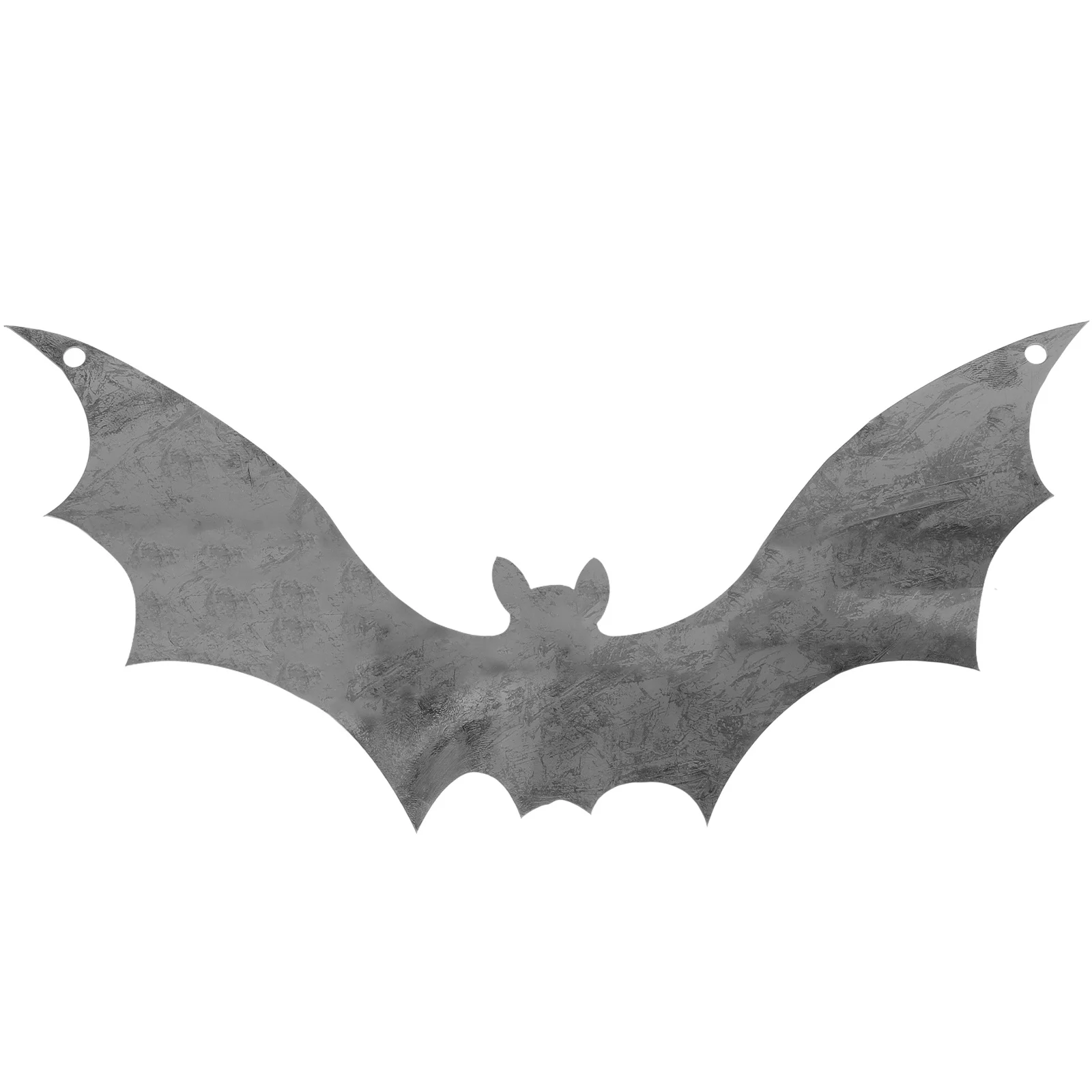 

Garden Sign Halloween Decoration Yard Decor Outdoor Metal Pendant Spooky Party Supply Weather Resistant Rust Proof Bat
