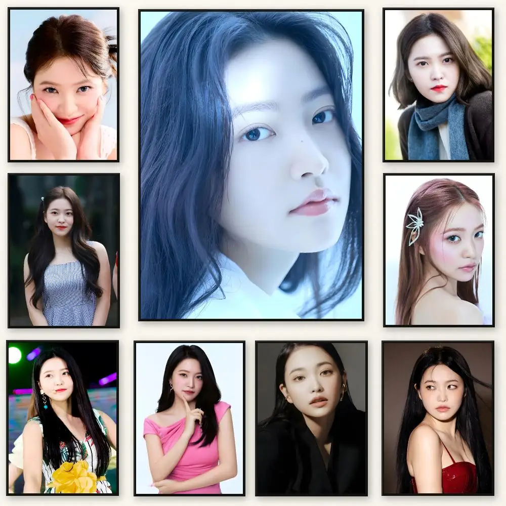 Singer K-Kim Ye-rim Poster Frameless Peel-and-Stick Removable Wall Art Print