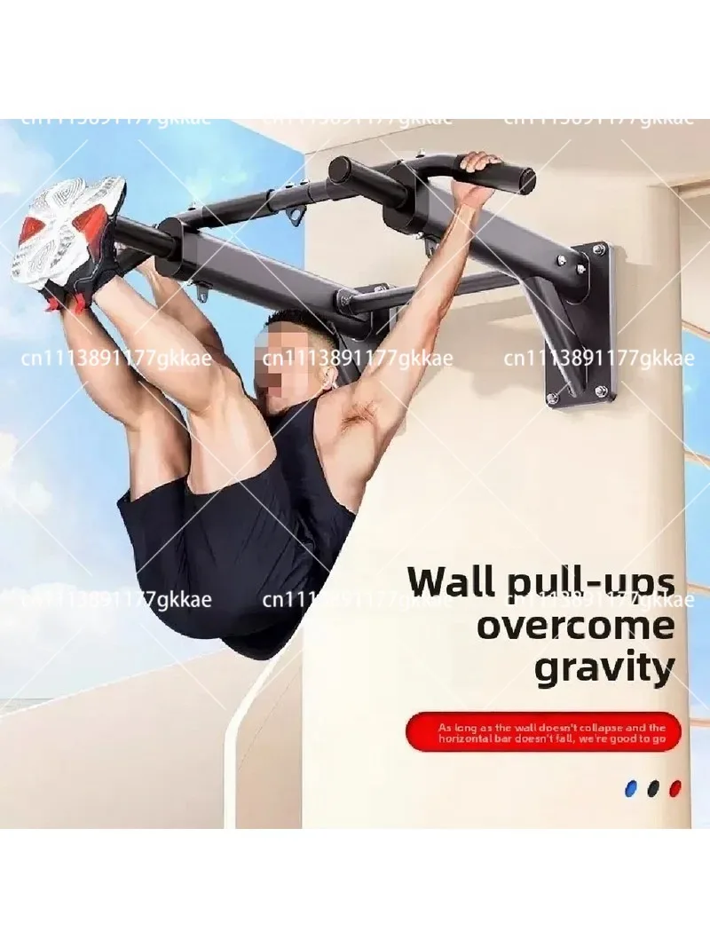 Wall Mounted Pull Up Bar Heavy Duty Horizontal Chin Up Bar for Home Gym Indoor Strength Training Equipment