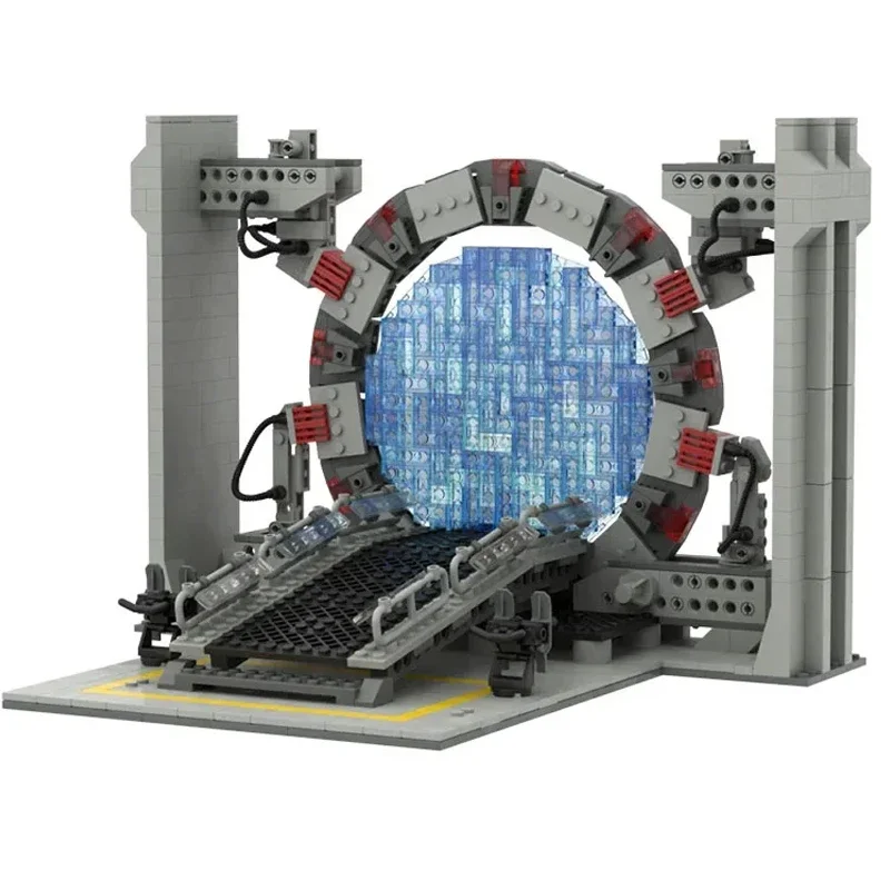

MOC Stargateals SG-1 Портальный строительный блок Фильм Космические туристические сцены Червоточина MOC-95538 идея набор кирпичей для взрослых игрушки подарки