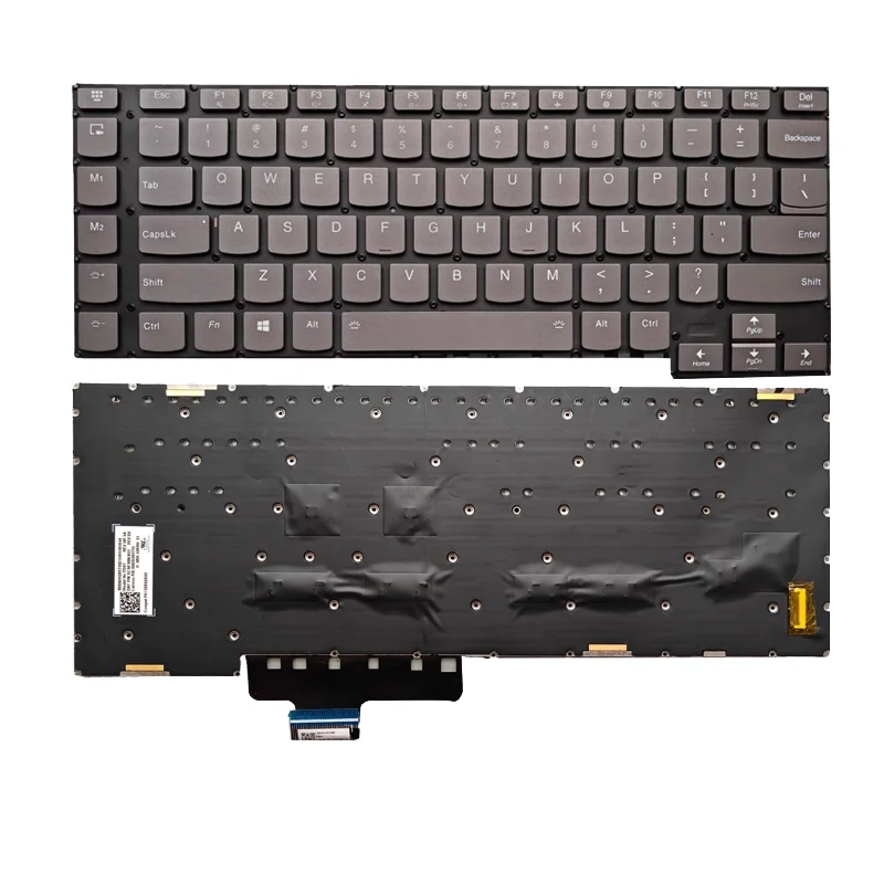 

Клавиатура с красочной подсветкой США для Lenovo Legion Y9000K Y730 Y730-15ICH Y740-15 Y740-15IRH Y740-15IRHg серого цвета