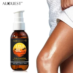 Instant Self Tanning Oil Spray Indoor Tanner sunburn prevention No need Sunlight Men Women Bronzer Body Oil Care AUQUEST