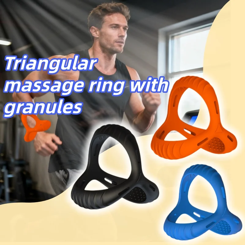 

3-color Silicone Multifunctional Massage Tool Portable Training Fixed Ring Household Items Massage Relaxation&Beauty Health