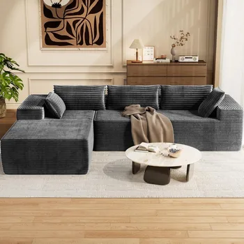 Modular L-Shape Cloud Sofa 1
