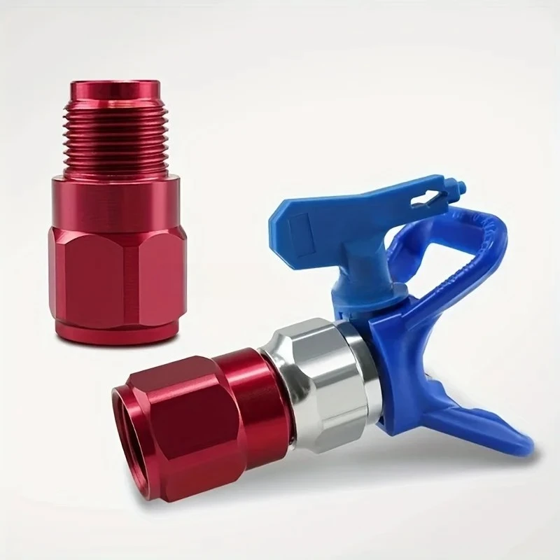 Anti-drip Mini One-way Globe Valve Built-in Spring Steel Ball Spray Gun Extension Adapter Sprayer Accessories