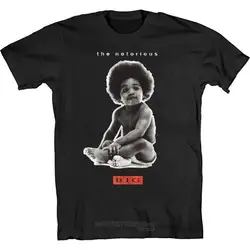 The Notorious B.I.G Men's Big Baby Hip Hop T-shirt Vintage Classic Camisa Humor Printed T-shirt Top Unisex Streetwear