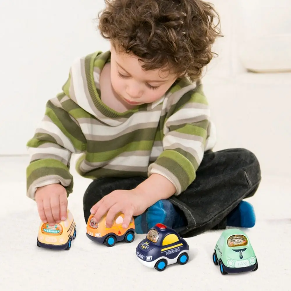 Kreative Jungen Geschenke Taxi Schulbus Lernspielzeug Modelle Spielzeugfahrzeuge Modell Baby Auto Spielzeug Mini Rennwagen Zurückziehen Auto