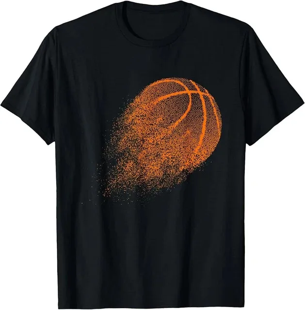 Basketball Player Sports Lover Ball Game T-Shirt Size L & XL T-Shirt