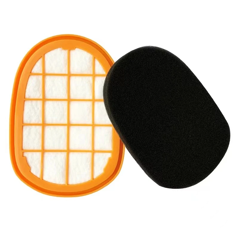 1xHEPA Filters +1xSponge for Philips FC6901/FC6904/FC6813/FC6822/6823/6827/6908/XC8349 Handheld vacuum cleaner accessory