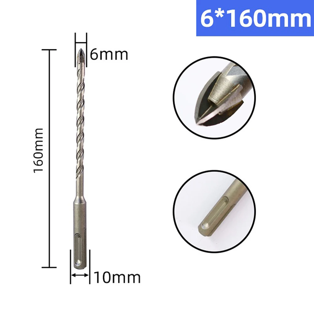 Tile Porcelain Drill Bit Shank Carbide Drill Drilling For Ceramic Stone Hole Opener 6/8/10/12mm Drill Bits Power Tool