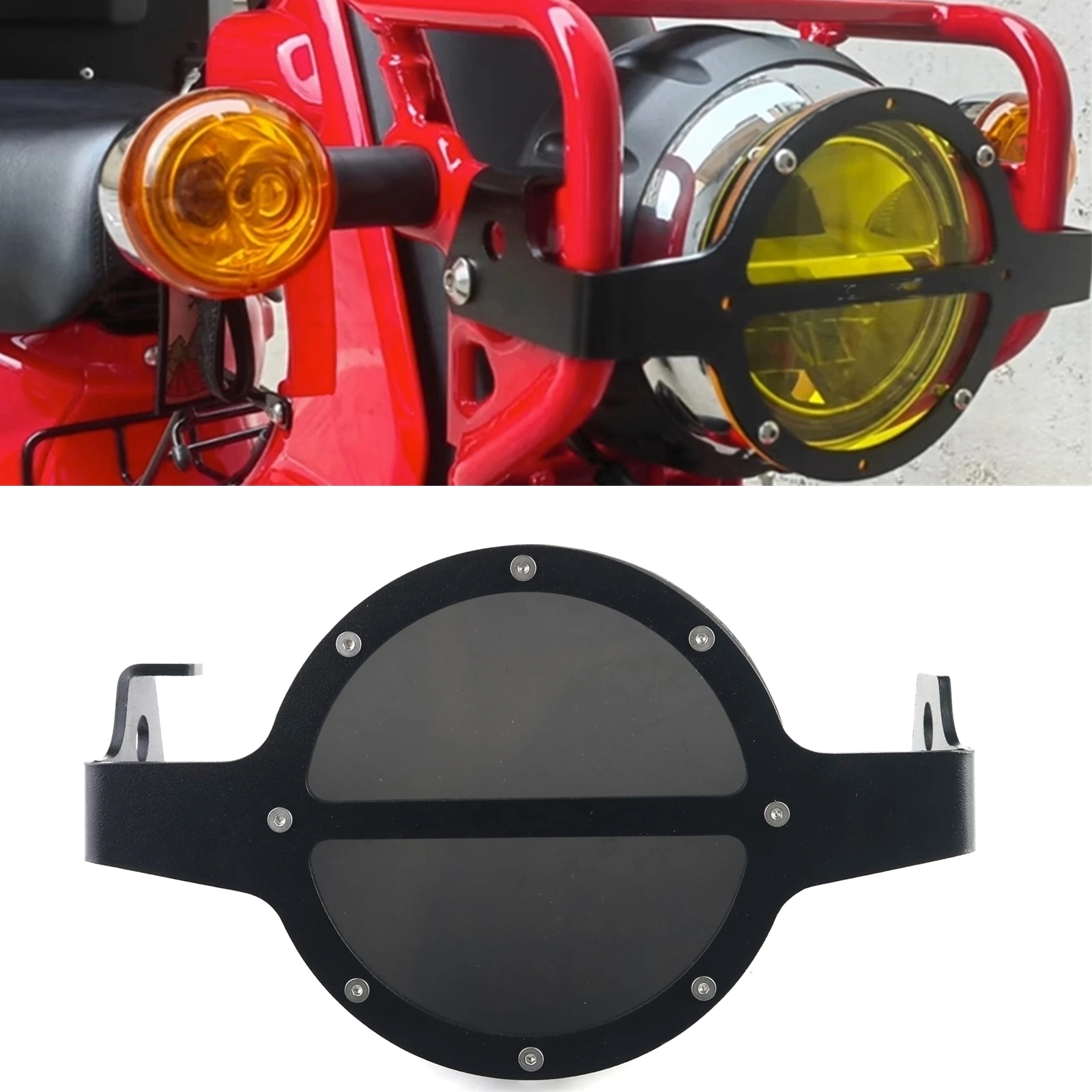 

For Honda CC110 JA45 Headlight Brackets Protection Cover Motorcycle Headlamp Frame