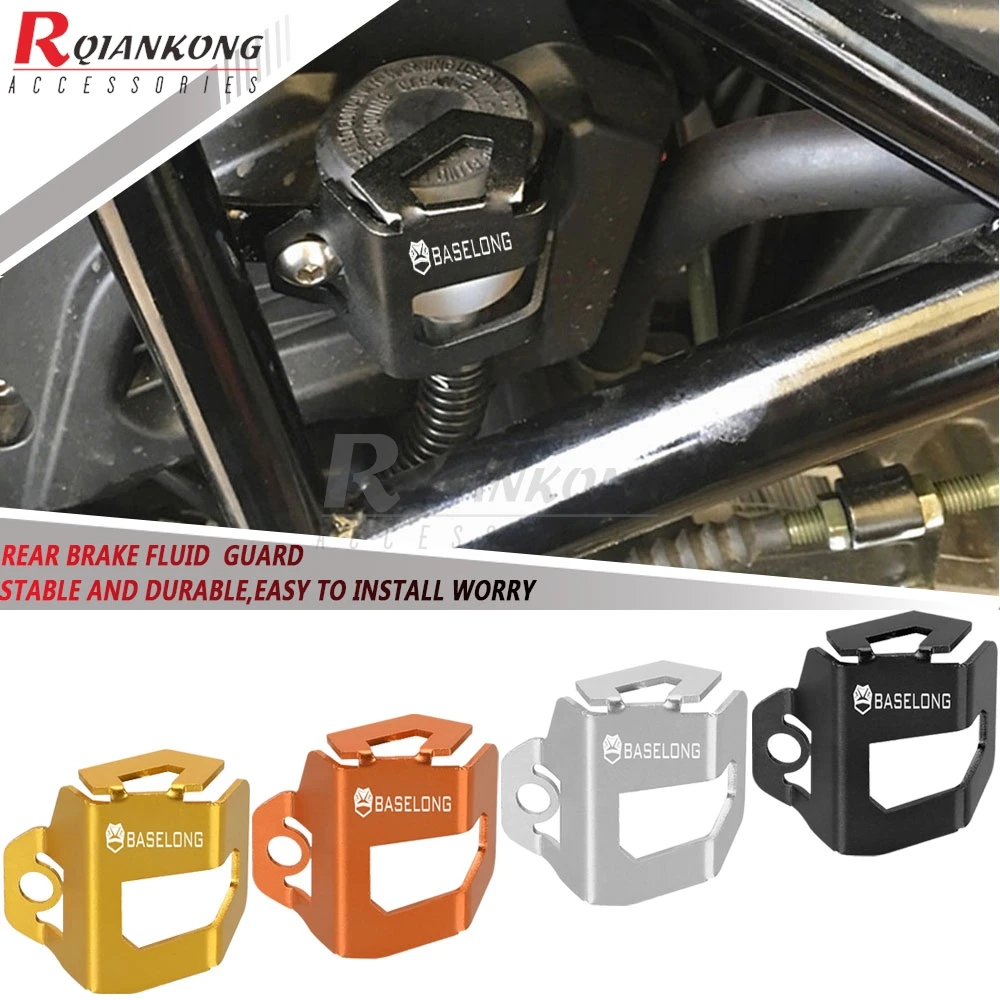 For BMW F700GS F800GS Motorcycle Rear Brake Fluid Reservoir Protector Guard Cover Cap F700 F800 GS 2013 2014 2015 2016 2017 2018