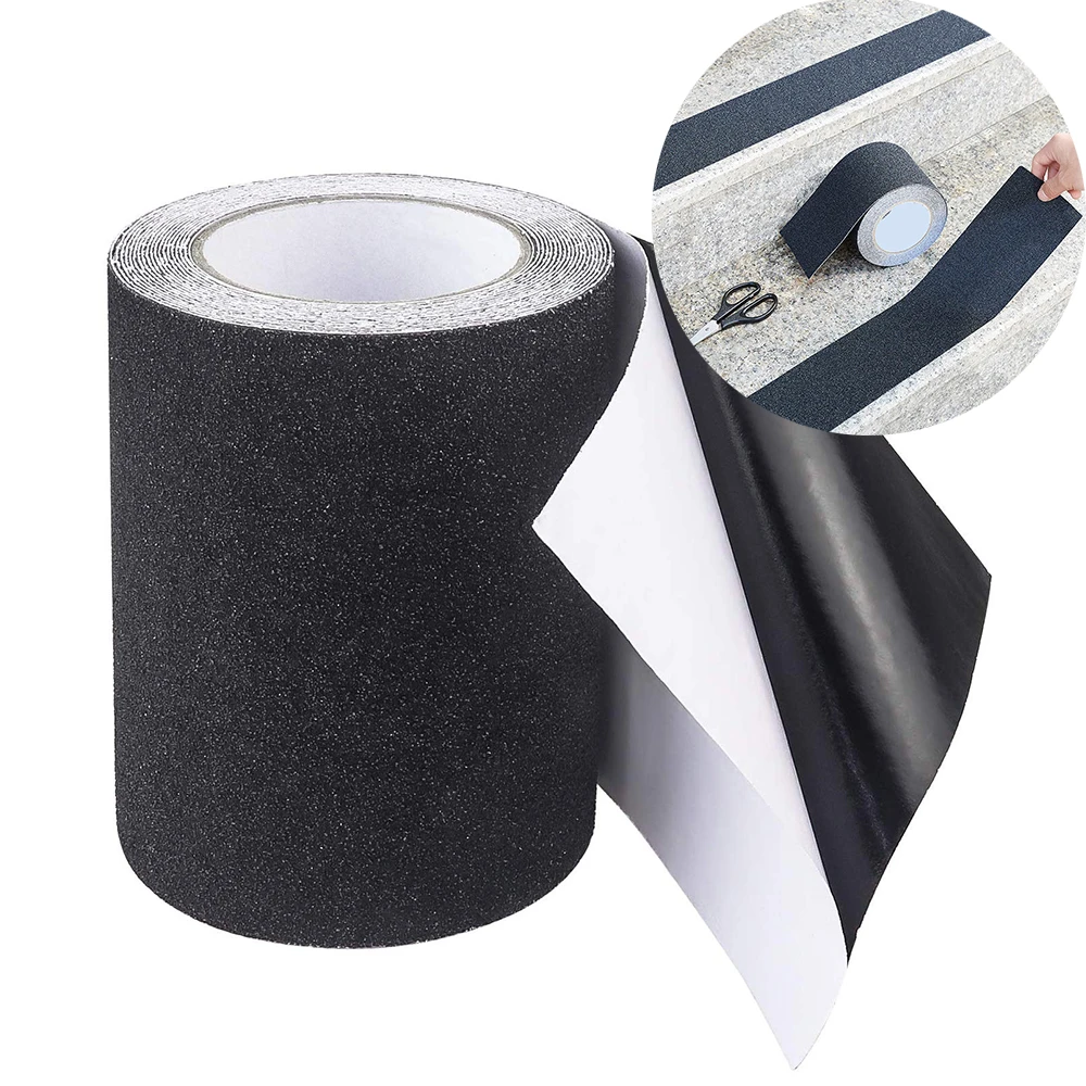 

Heavy Duty Anti Slip Tape Outdoor Safety Anti Traction Tape for Stairs Grip Tape Use on Walkways Stairs Ramps and Decks