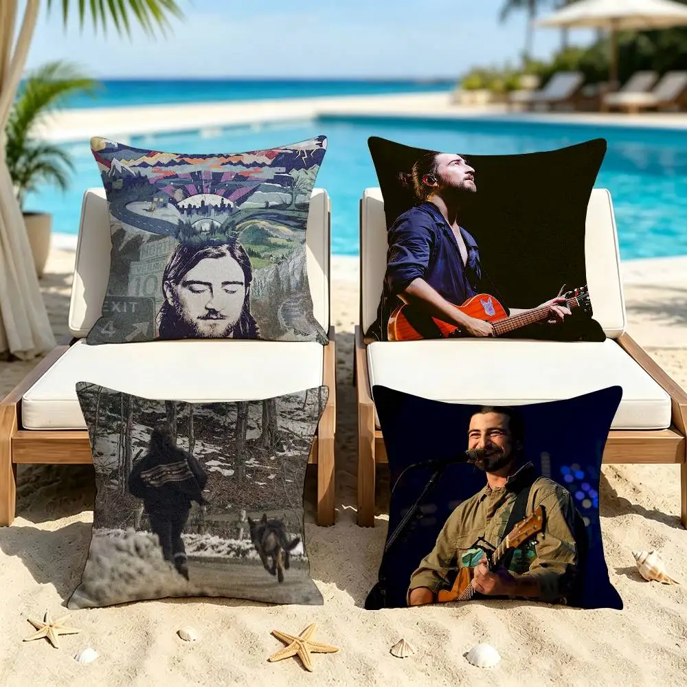 Noah Kahan Stick Season Square Pillow Case Multi Sizes For Car Home Bedroom Decor Custom Valentine Gifts