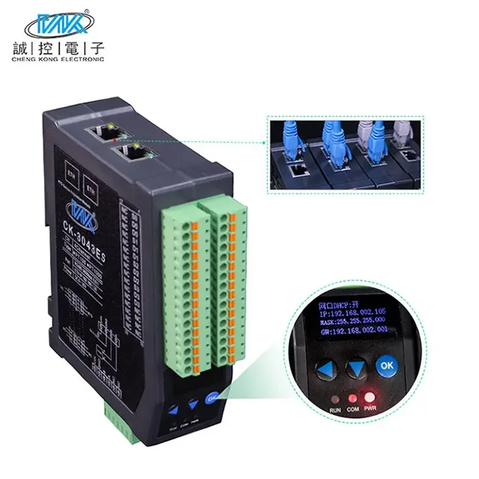 

4 Channel PT100 Thermal Resistance Temperature Acquisition Module RTD To RS485 Modbus Converter Analog Quantity Collector