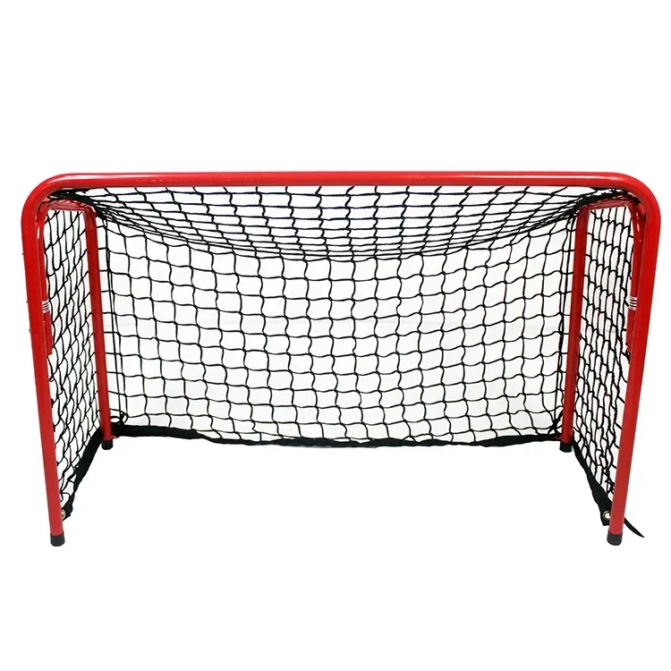 

2026 Professional Portable Folding Steel Tube Hockey Goal Net Customizable Factory Training Equipment