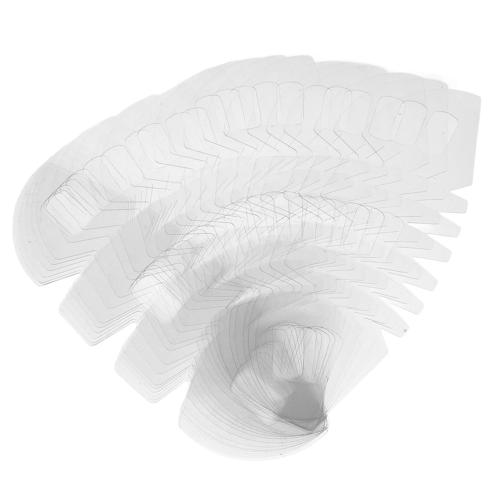 Support de chapeau en bec de canard, doublure intérieure, insertion de capuchon en plastique pour chapeaux de Baseball, emballage d'accessoires de photographie, organisateur de rangement, 25 pièces