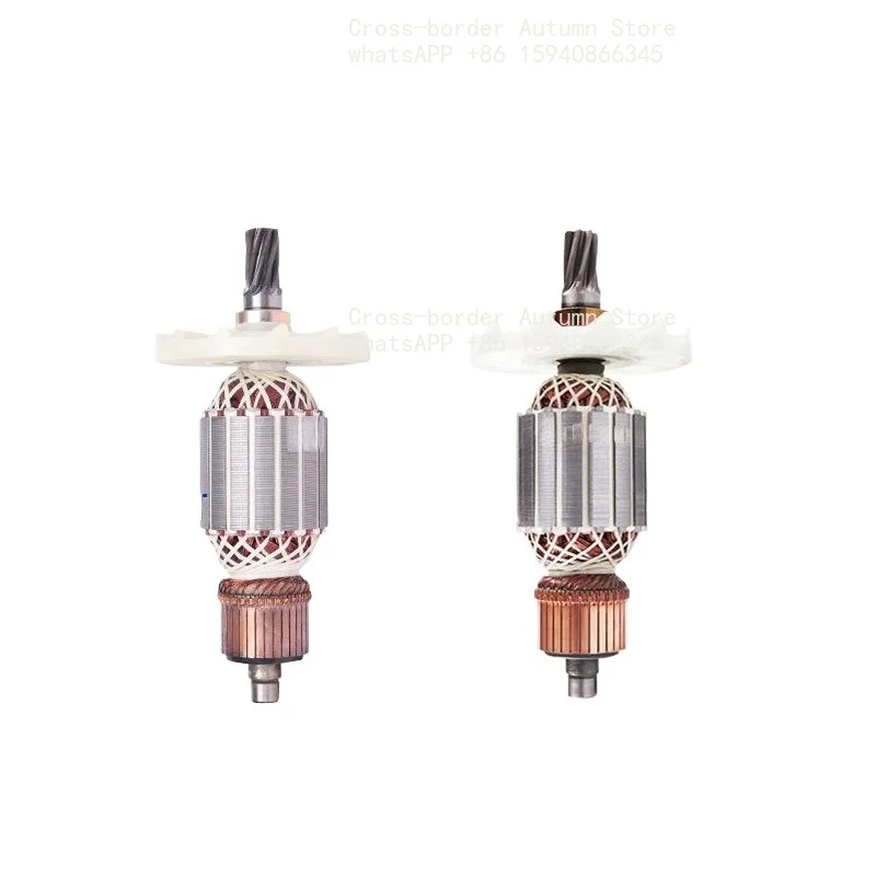 7‑9 Teeth Motor Armature Rotor Replacement Spare Parts For 65‑95A Heavy‑Duty Electric Demolition Breaker Hammer Power Tool