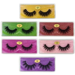 Lashes Bulk Wholesale 5/10/20/50pcs Natural Fluffy Wispy False Eyelashes Pack Makeup Soft Thick Fake Eyelash 3d Mink Lashes Bulk