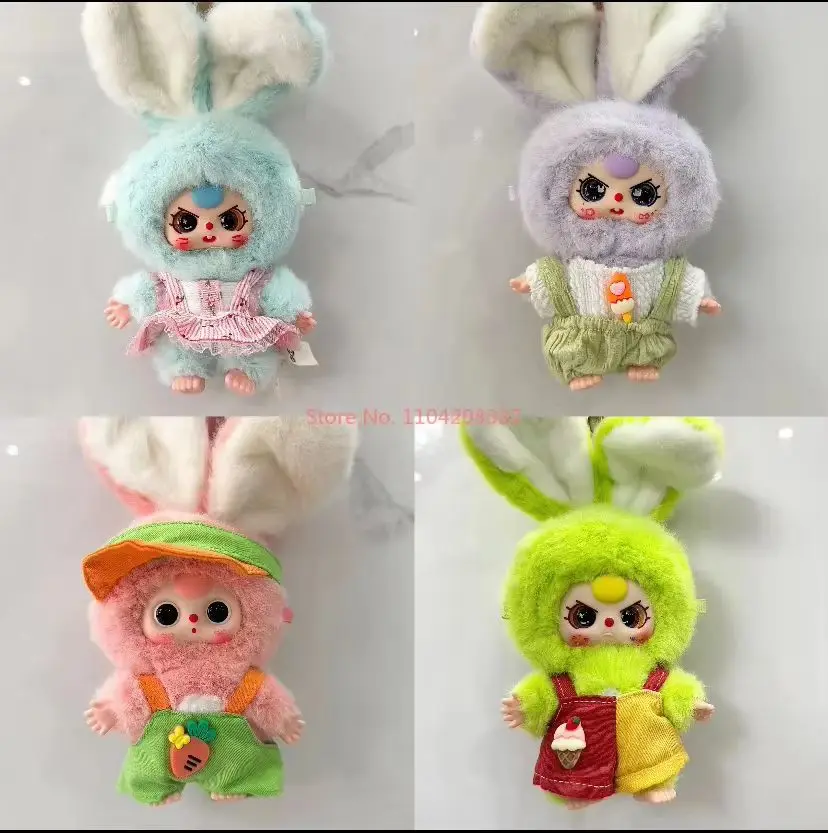 New Hot Baby Three Miniature Bunny Series Cute Blind Box Action Figures Novelty Children Toys Cartoon Decor Birthday Gifts - Image 5