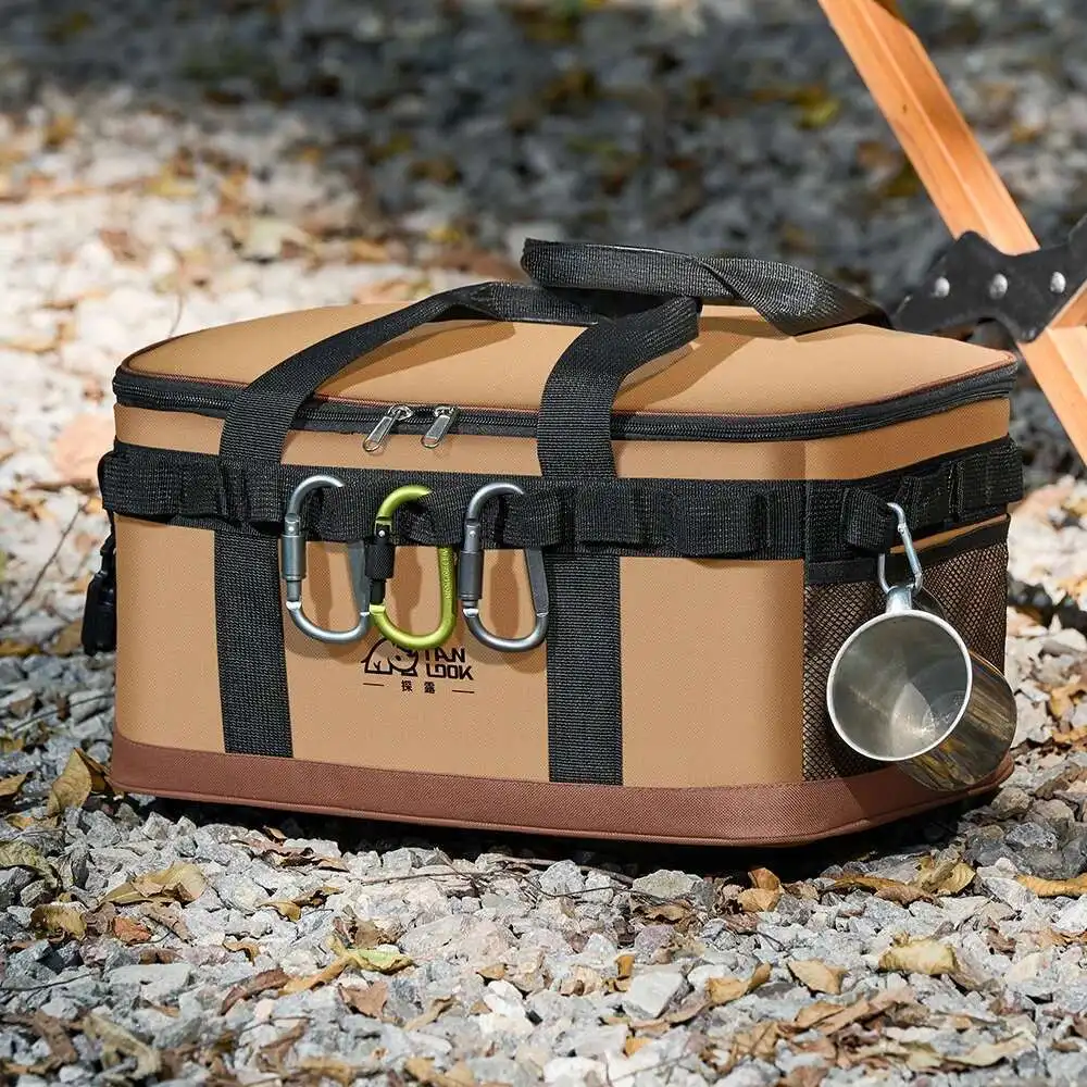 

TANLU Large Capacity Tactical Insulated Bag Portable Multi-Functional Outdoor Travel Thermal Food Storage Case
