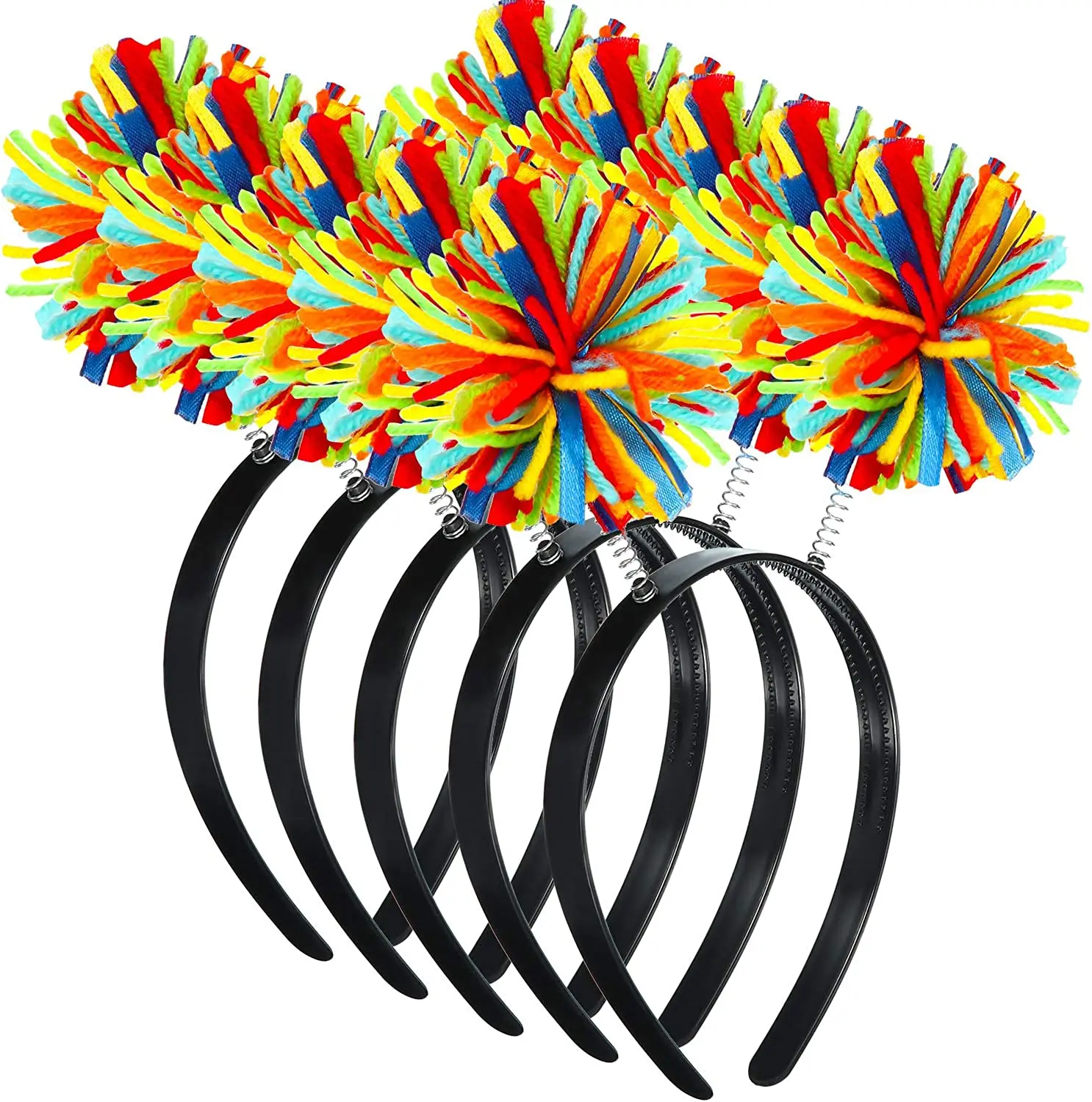 Pom Pom Party Headband for Women Adults Party Accessory