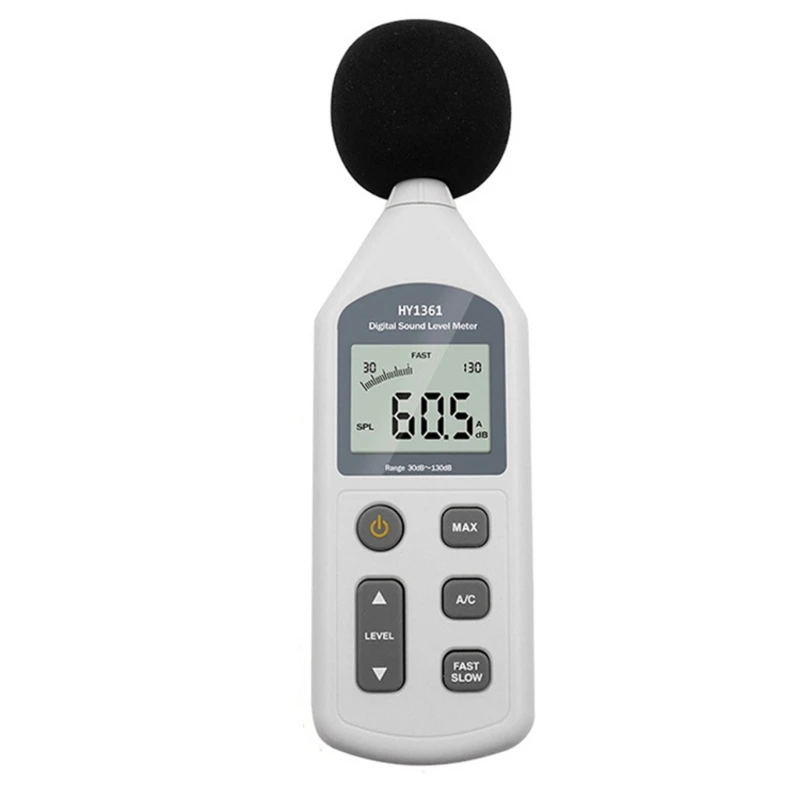 2025 New Portable Digital Sound Level Meter 30 130dB Decibels Meter for Home and Factory