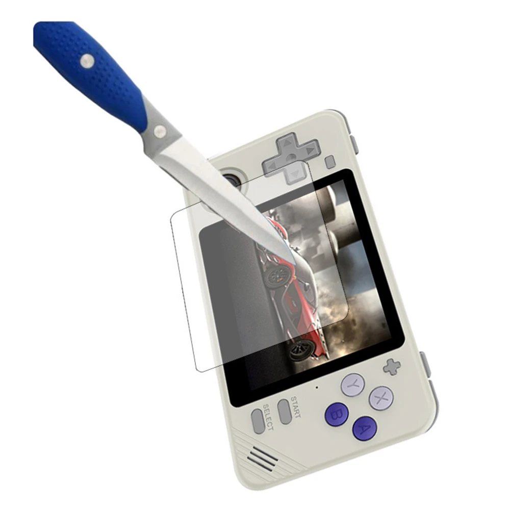 ป้องกันหน้าจอป้องกันฟิล์มสําหรับ Powkiddy RGB10X เกมคอนโซล 9H กระจกนิรภัยใส