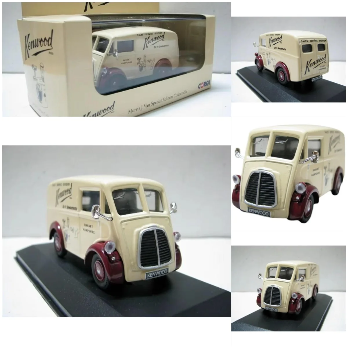 

CORGI Diecast 1:43 Scale Morris J Van-Kenwood CP06202 Alloy Car Model