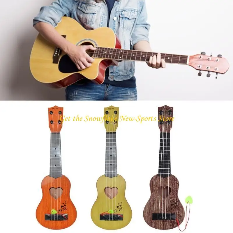 E56D Kids Toy Ukulele, Kids Guitar Musical Toy, Kids for Play Early Educational Learning for Preschool Children, Ages 3-6 view 4