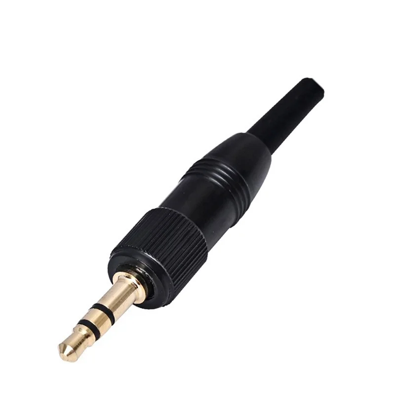 20 Pcs 3.5mm Stereo Screw Locking Audio Lock Connector for Sennheiser for Sony Nady Audio2000S Mic Spare Plug Adapter