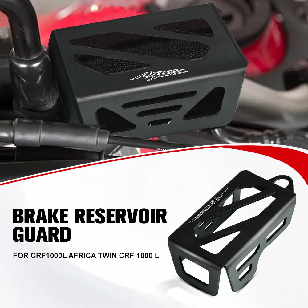 

Motorcycle Rear Brake Fluid Reservoir FOR Honda CRF1000L Africa Twin CRF 1000 L Tank Guard Brake Master Cylinder Protector Cover