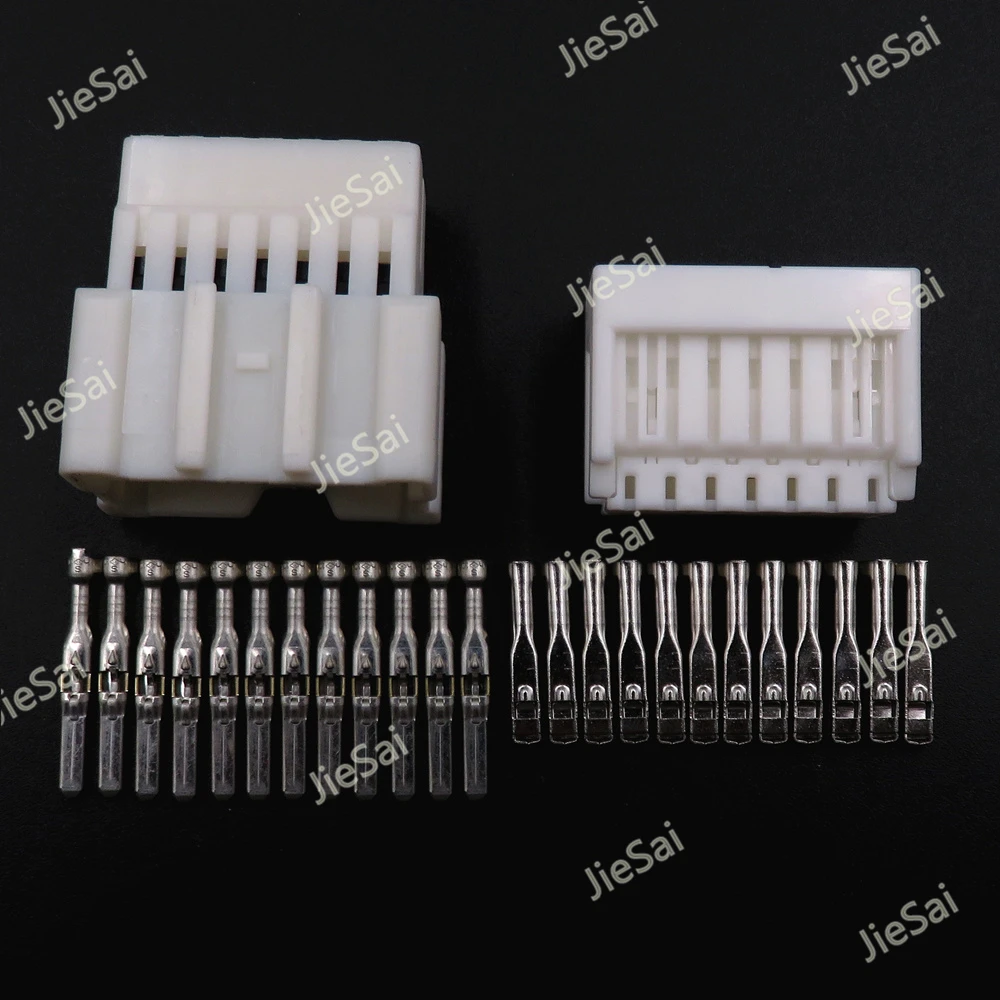 12 Pin 1674122-1 6098-6980 Auto Window Lifting Wiring Connector 2.2 Series 1674119-1 6098-6954 Car Cable Harness Unsealed Socket