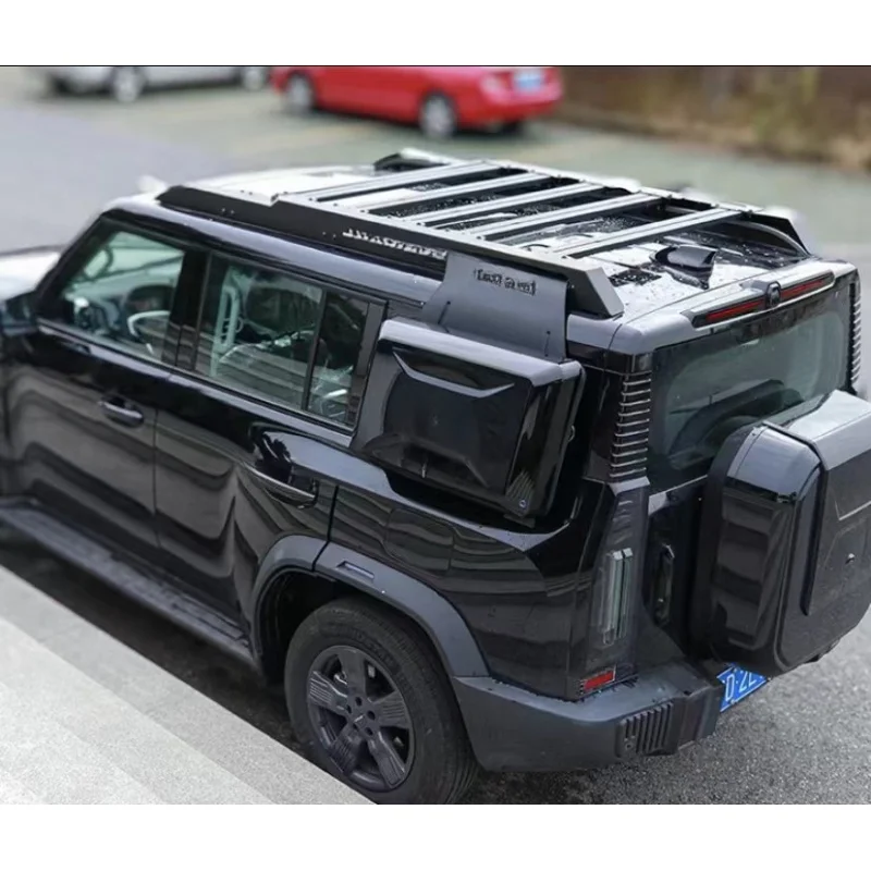 Picture 7: For Jetour Traveler 2024 New Design Folding Ladder, Roof Rack Accessories