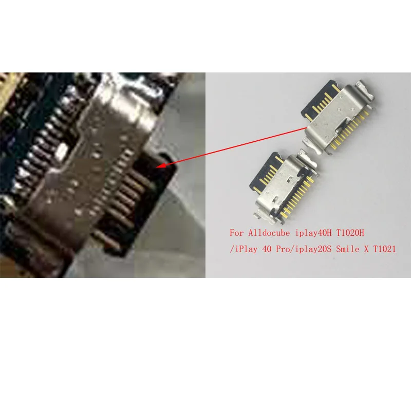 2-50 шт. USB-разъемы для зарядки, док-станции, штекеры Type-C для Alldocube T1021 T1020H Smile X iPlay 40 Pro 40H 20S iplay40 iplay40H