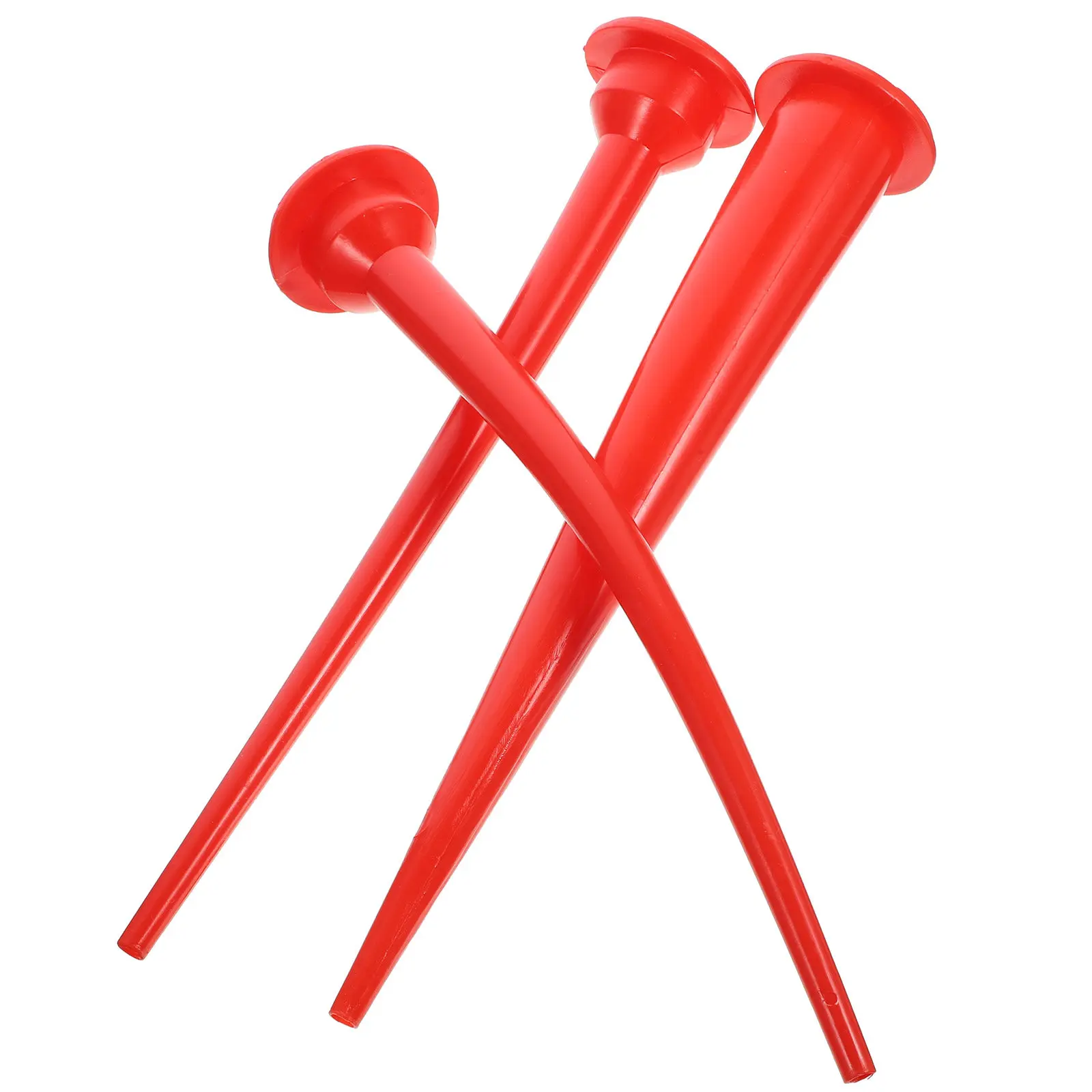 3Pcs Heavy-Duty Rubber Caulking Tips Set Extended 30Cm Thick Thin Curved Long Nozzles for Precise Glass Sealant Application