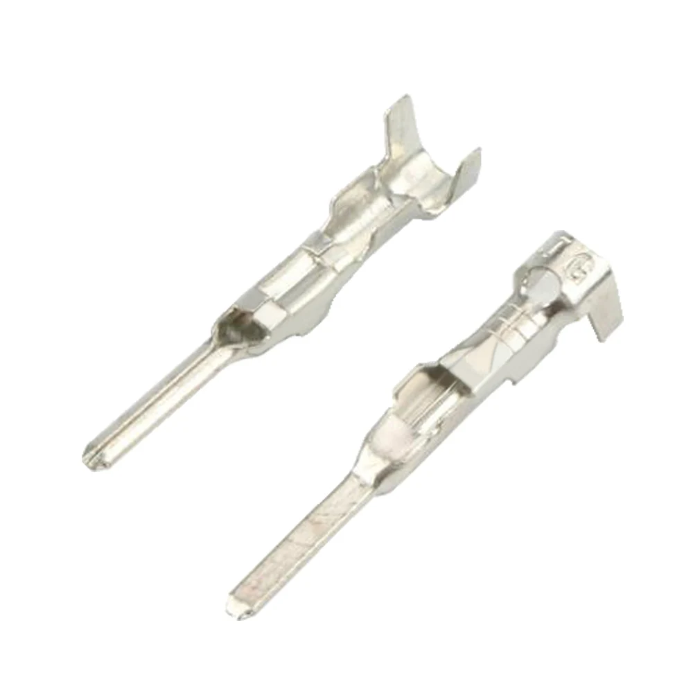 100 PCS 1.5 סדרת מלחץ זכר ספייד מחבר מסוף DJ611-1.5A רכב מחבר הכנסת אביב פין אחוי חוט מסוף