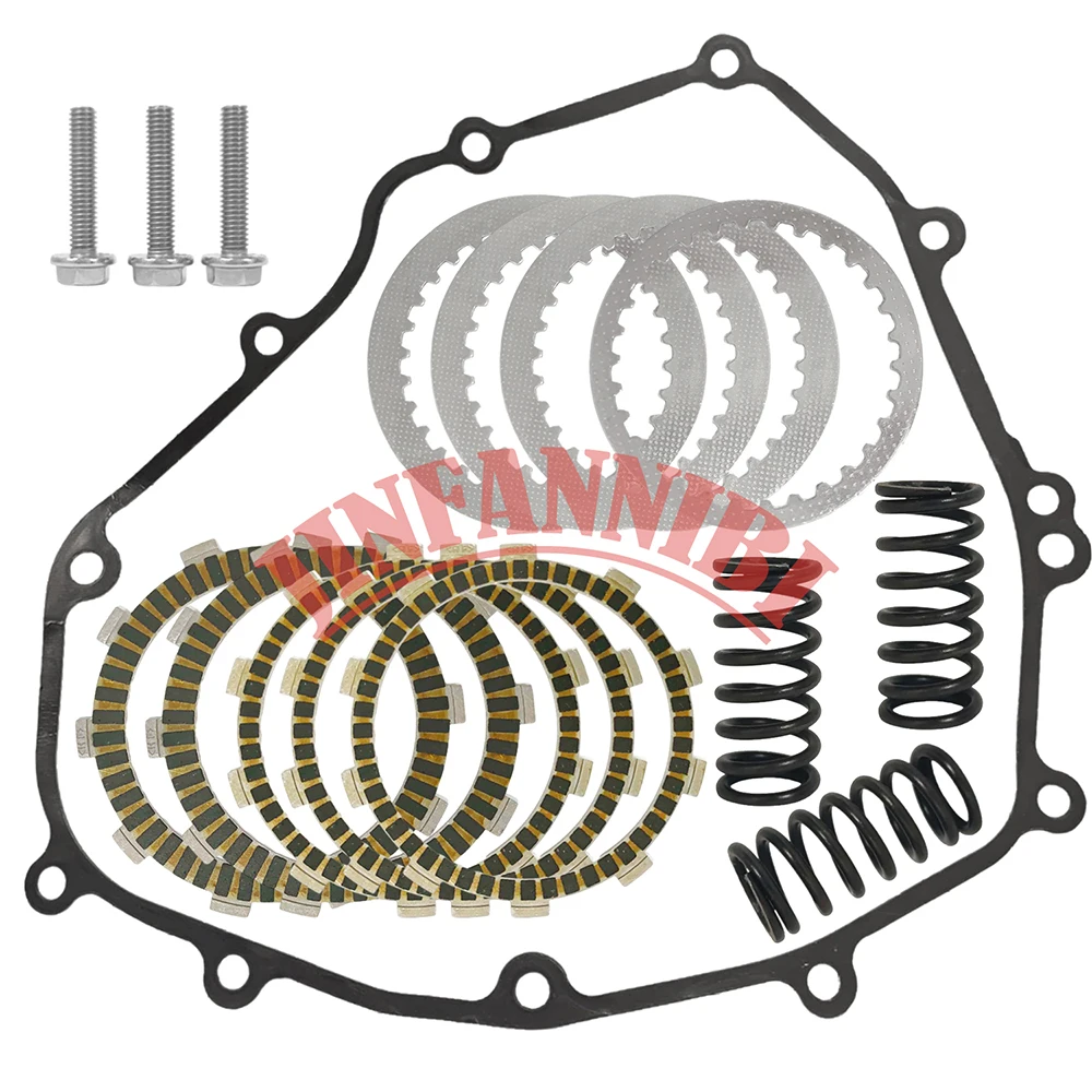 

Clutch Kit Heavy Duty Springs & Cover Gasket Kit For Kawasaki Ninja 400 EX400