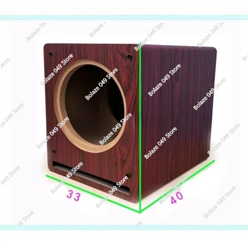 10-12 inch subwoofer wooden speaker empty shell audio car subwoofer wooden DIY enclosure amplifier speaker housing