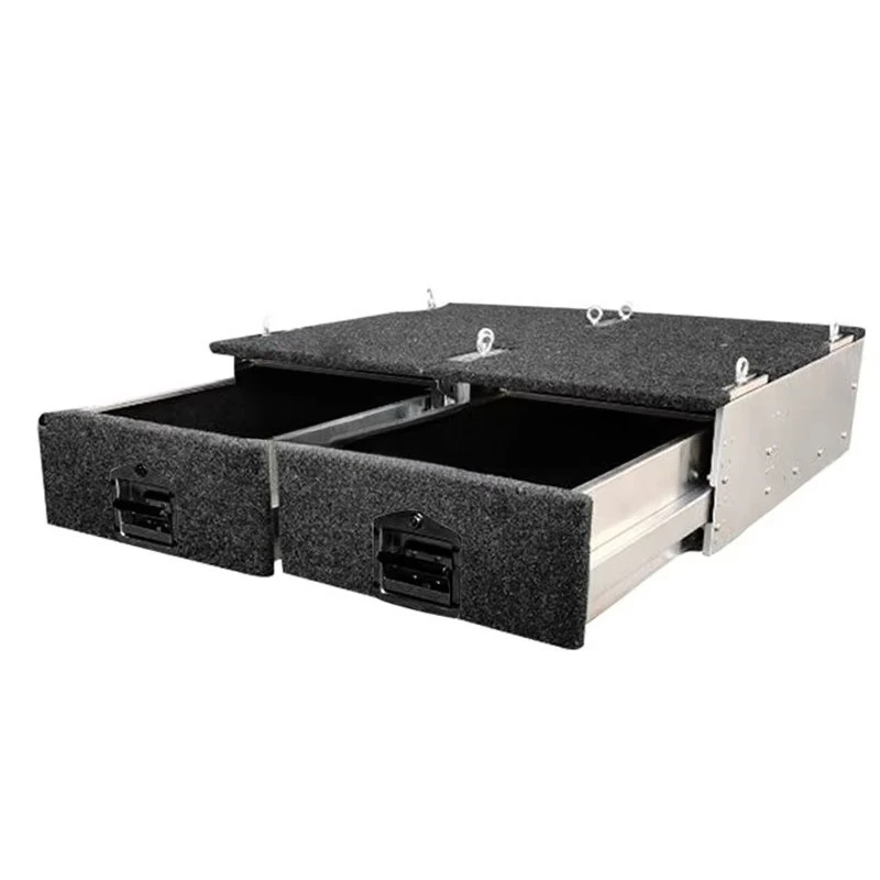 4X4 SUV Car Case Off-Road Travel Drawer System 4 Wheels Rear Storage