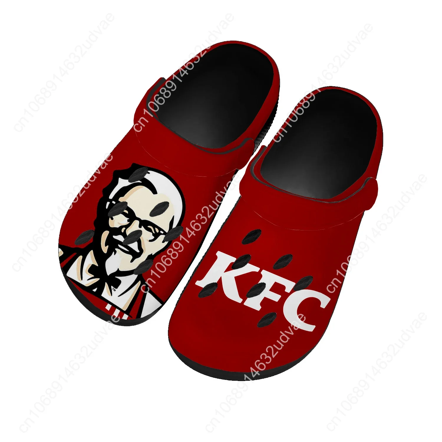 Sandalias KFC para mujer y adolescente, calzado de agua a la moda para el hogar, zapatillas transpirables de alta calidad para jardín, cómodas zapatillas con agujeros para la playa