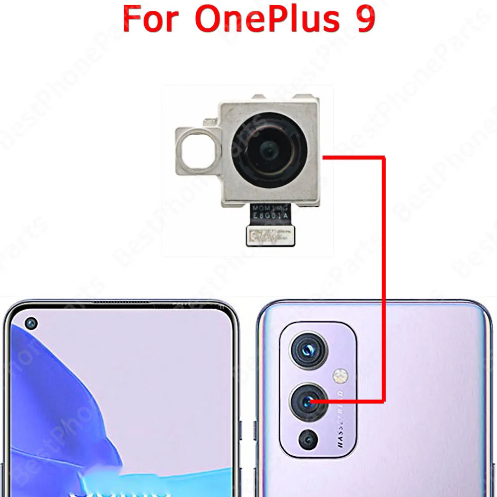 Rear Selfie Camera Module For Oneplus 9 Pro 1+ 9Pro One Plus Facing Front Back View Spare Parts Replacement Backside Flex Cable