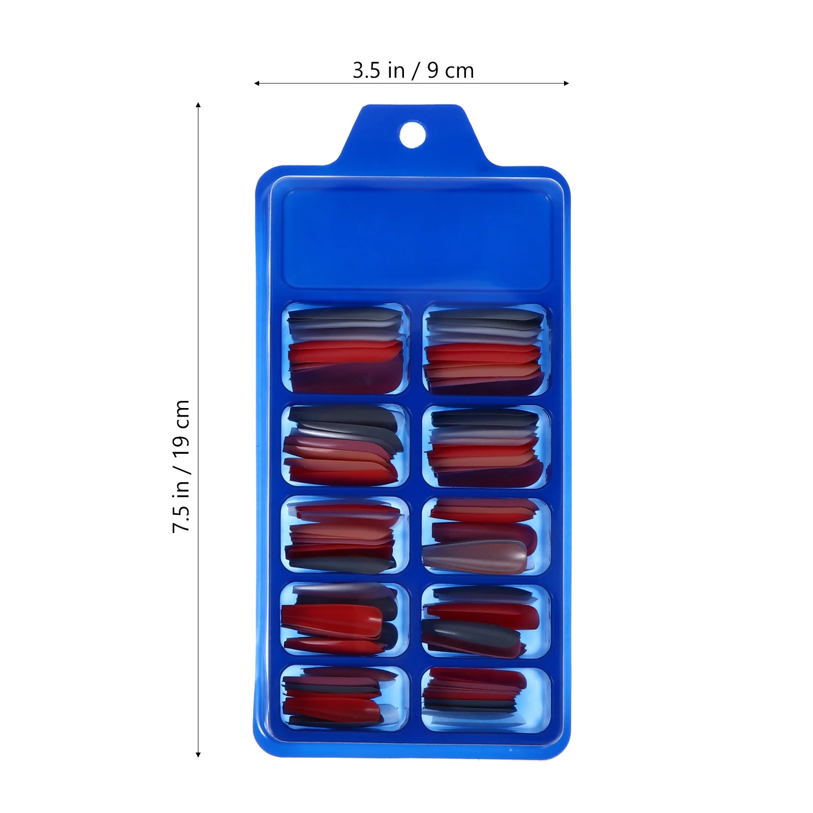 

2 Box Long Press Nails Ballet False Full Paste Fingernail Decor Fake with Design