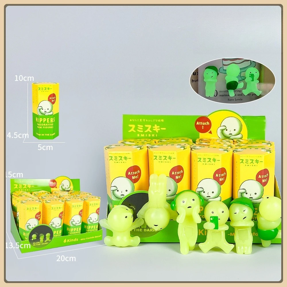 

2025 HOT SALE New Product: Smiski Night Light Blind Box Corner Junchao Play Blind Box Doll Pendant Car Ornament Handmade